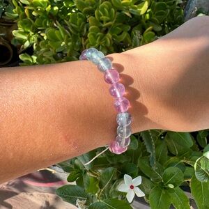 FLUORITE 8MM BRACELET